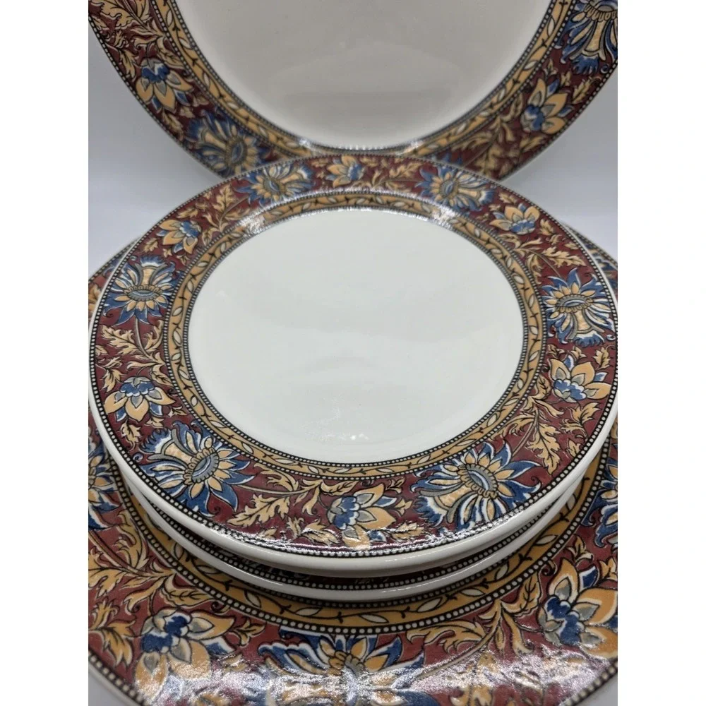 4 ~ Pier 1 MADURAI Dinner Plate 10.75